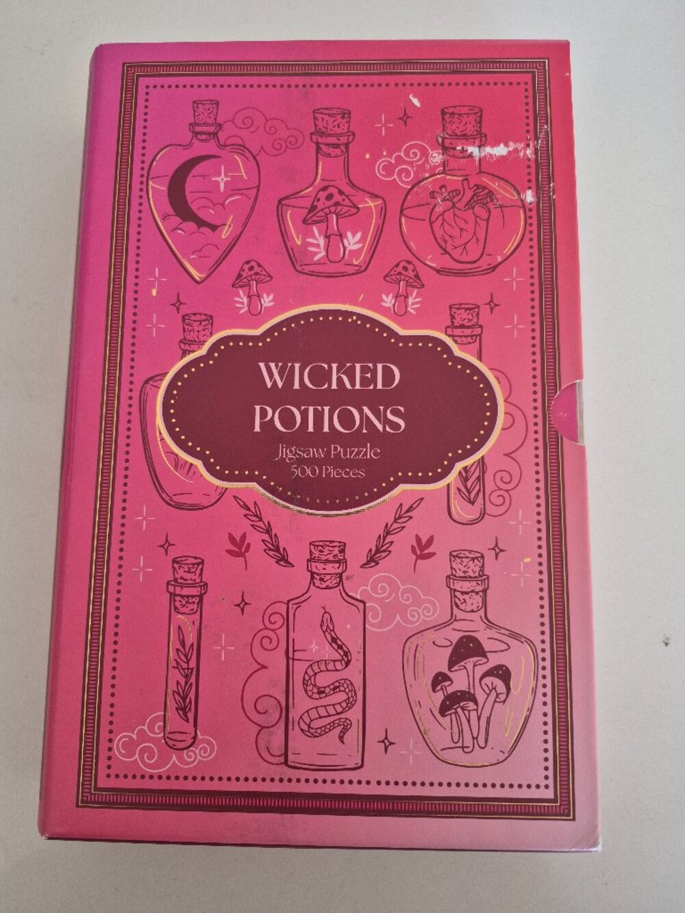 Wicked Potions 500 Piece Jigsaw Puzzle Professor Puzzle w/ Poster NIB